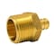 Apollo 1/2 in. Brass PEX Barb x 3/4 in. Male Pipe Thread Reducing Adapter APXMA3412 - alternate 3